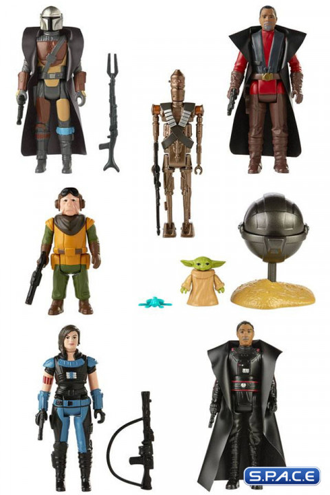 Set of 7: The Mandalorian Retro Collection (The Mandalorian)