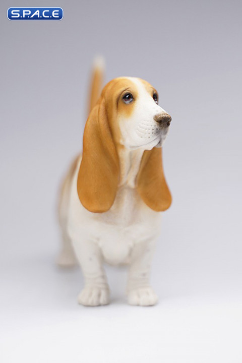 1/6 Scale Basset Hound (light brown)