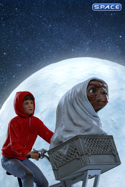 1/10 Scale E.T. & Elliot Deluxe Art Scale Statue (E.T. - The Extra-Terrestrial)