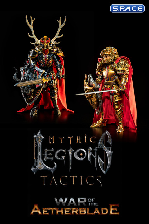 Gorgo & Attila 2-Pack (Mythic Legions Tactics - War of the Aetherblade)