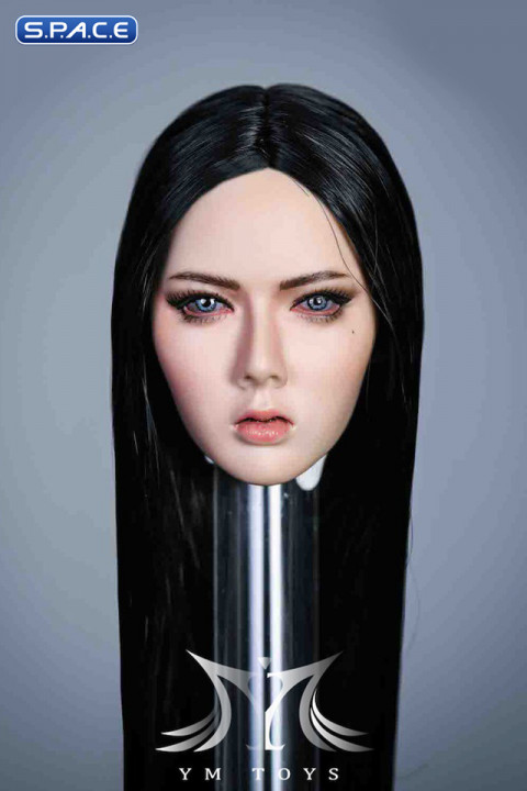 1/6 Scale Nadine Head Sculpt (long black hair)