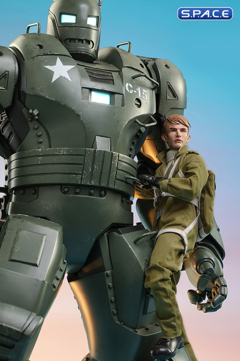 1/6 Scale The Hydra Stomper and Steve Rogers TV Masterpiece Set TMS060 (What if...?)