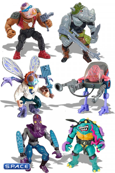 Villains Figures 6-Pack (Teenage Mutant Ninja Turtles)