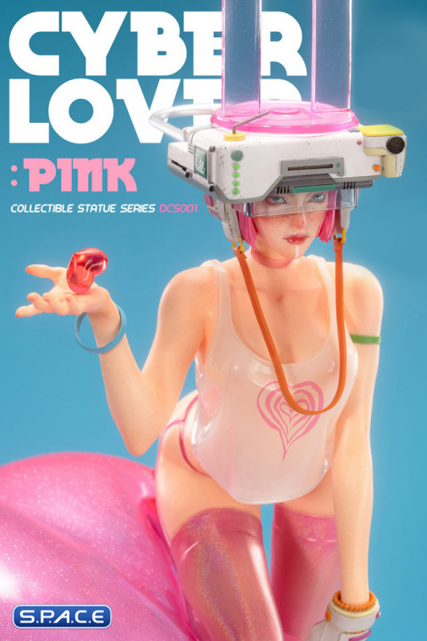 1/4 Scale Cyber Lover: Pink Statue (Coaldog Series)