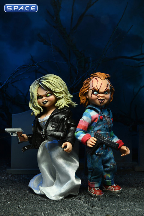 Chucky & Tiffany Figural Doll 2-Pack (Bride of Chucky)