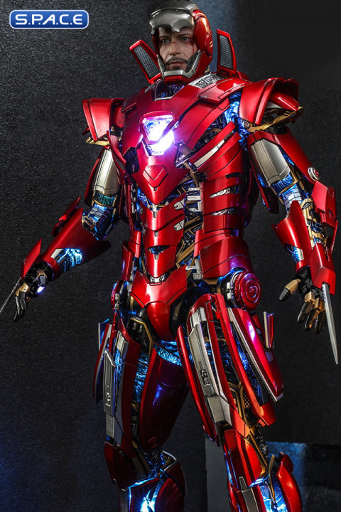 1/6 Scale Silver Centurion - Armor Suit Up Ver. Movie Masterpiece MMS618D43 Diecast Series (Iron Man 3)