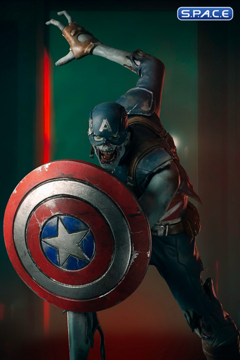 1/10 Scale Zombie Captain America Art Scale Statue (What if...?)