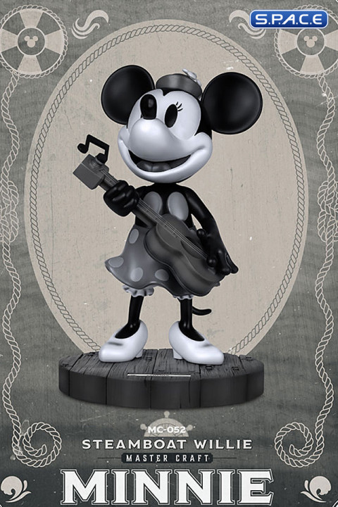 Minnie Master Craft Statue (Steamboat Willie)