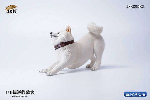 1/6 Scale Shiba Inu »Don't go Home« (white)