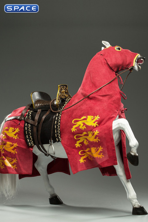 1/6 Scale Percheron War Horse of Friedrich Barbarossa (Series of Empires)