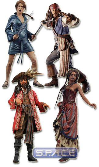 Complete Set of 4 : POTC - At World´s End Series 2