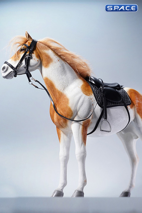 1/6 Scale American Paint Horse (light brown)