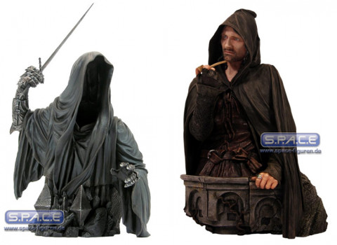 2er Set: Ringwraith Ringbearer and Strider Ringbearer Bust (The Lord of the Rings)