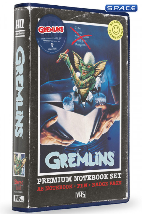 VHS Premium Notebook Set (Gremlins)