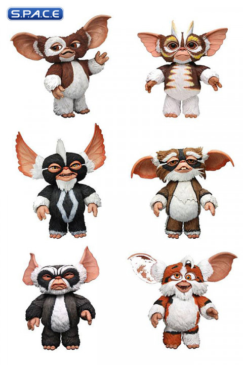 6er Komplettsatz: Mogwais (Gremlins 2 - The New Batch)