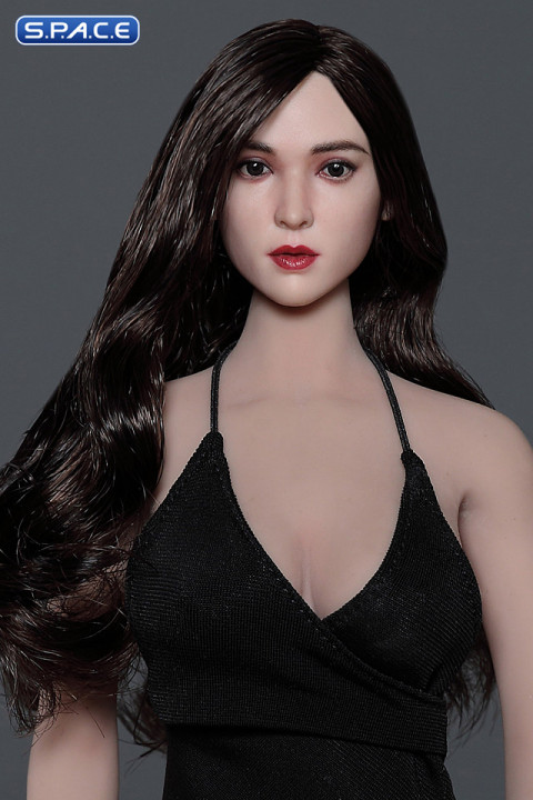 1/6 Scale Jennica Head Sculpt (long brown hair)