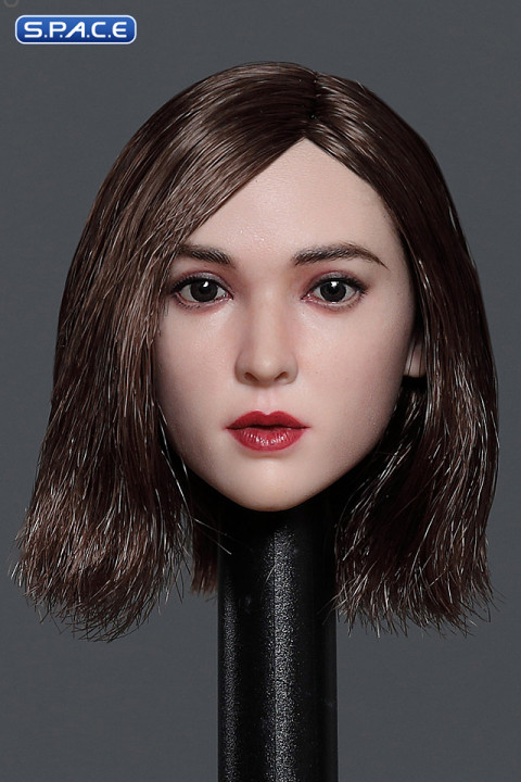 1/6 Scale Jennica Head Sculpt (short brown hair)