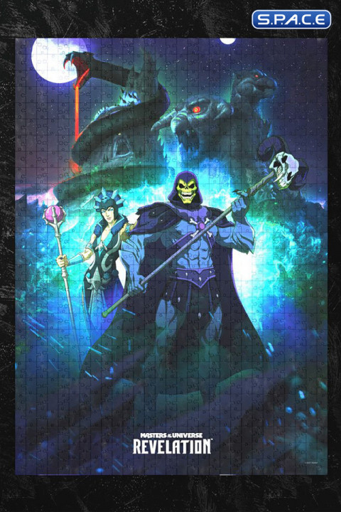 Skeletor and Evil-Lyn 1000 pcs. Puzzle (Masters of the Universe Revelation)