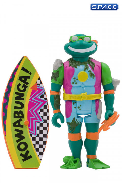 Sewer Surfer Mike ReAction Figure (Teenage Mutant Ninja Turtles)