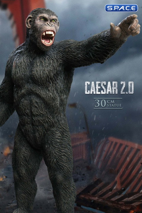 Caesar 2.0 Mixed Media Statue (Rise of the Planet of the Apes)