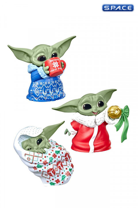 Set of 3: Grogu Holiday Edition The Bounty Collection (The Mandalorian)