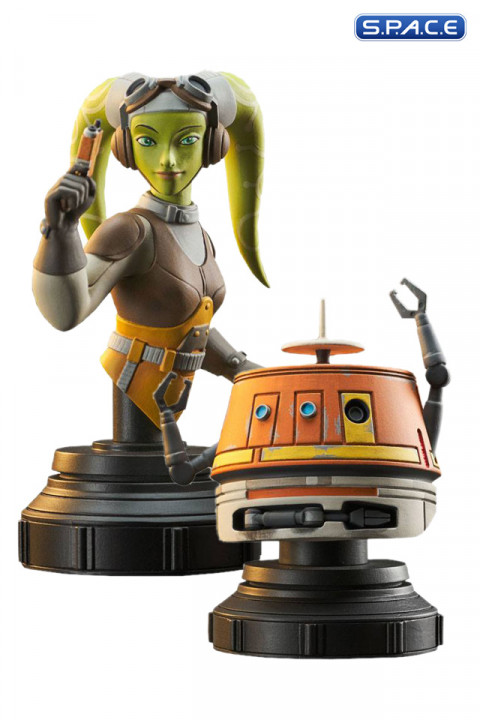 Hera and Chopper Bust Set (Star Wars Rebels)