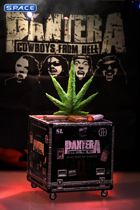 Cowboys From Hell Road Case Rock Iconz On Tour Statue (Pantera)