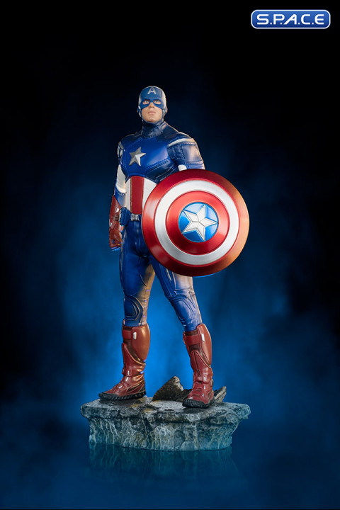 1/10 Scale Captain America Battle of NY BDS Art Scale Statue (Avengers)