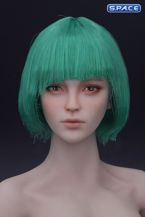 1/6 Scale Antonia Head Sculpt (green hair)