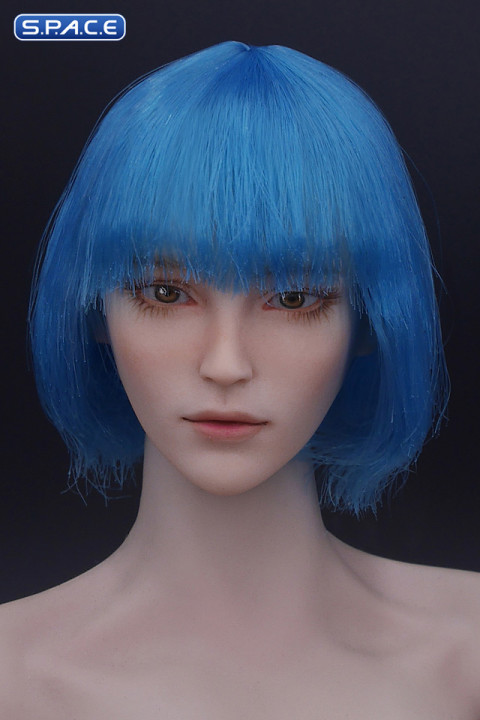 1/6 Scale Antonia Head Sculpt (blue hair)