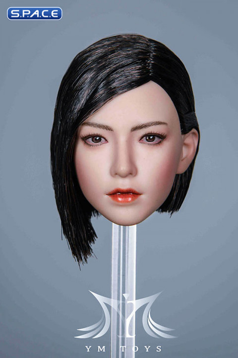 1/6 Scale Koko Head Sculpt (short black hair)