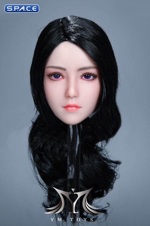 1/6 Scale Anh Head Sculpt (long black hair)