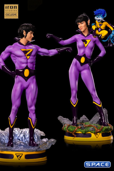 1/10 Scale Wonder Twins Art Scale Statue Set - 2021 Event Exclusive (DC Comics)