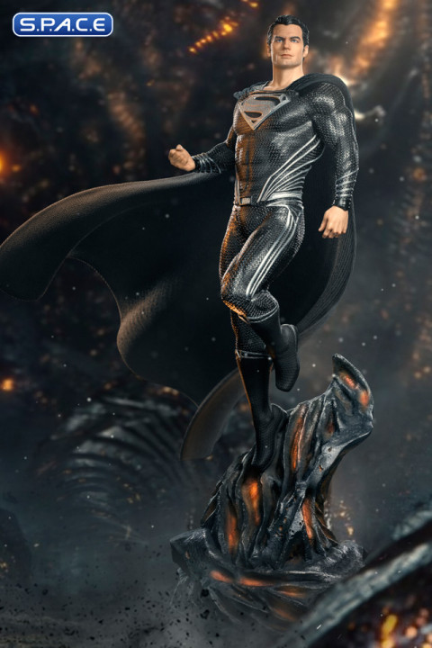 1/4 Scale Superman Black Suit Legacy Replica Statue (Zack Snyders Justice League)