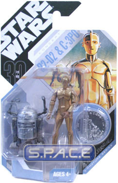 McQuarrie Concept R2-D2 & C3P0 Celebration Europe Exclusive