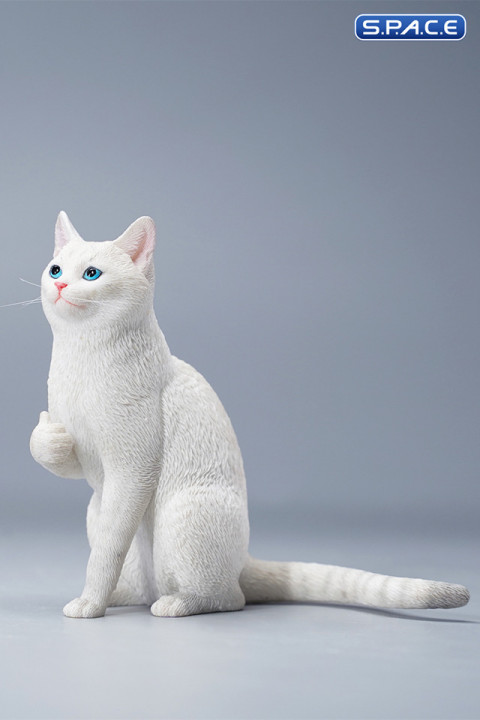 1/6 Scale Thumb Up Cat (white)