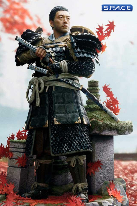 1/4 Scale Jin Sakai The Ghost Sakai Clan Armor Deluxe Ultimate Premium Masterline Statue - Bonus Version (Ghost of Tsushima)