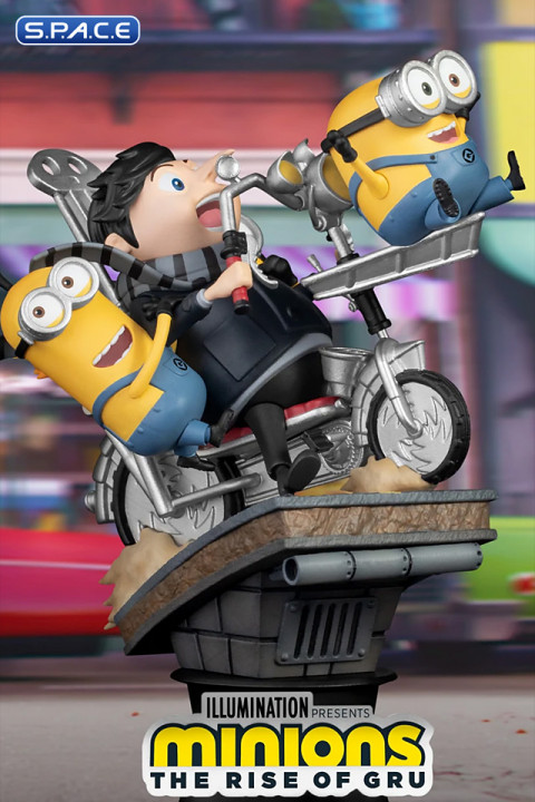 Rocket Bike Diorama Stage 111 (Minions: The Rise of Gru)