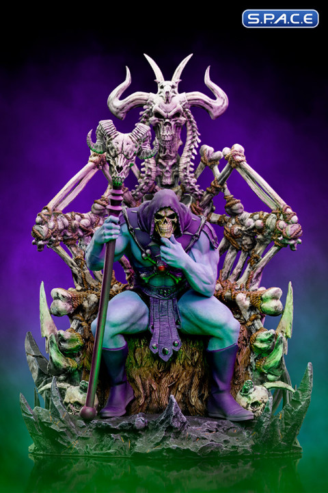 1/10 Scale Skeletor on Throne Deluxe Art Scale Statue (Masters of the Universe)