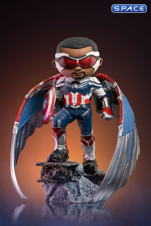 Captain America Sam Wilson MiniCo. Vinyl Figure (The Falcon and the Winter Soldier)