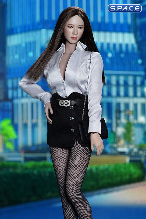 1/6 Scale Business Girl Outfit (white)