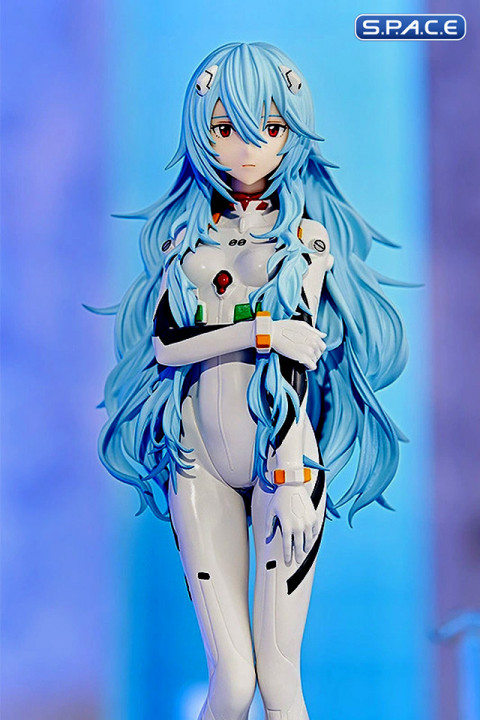 Rei Ayanami Pop Up Parade PVC Statue - Long Hair Version (Rebuild of Evangelion)