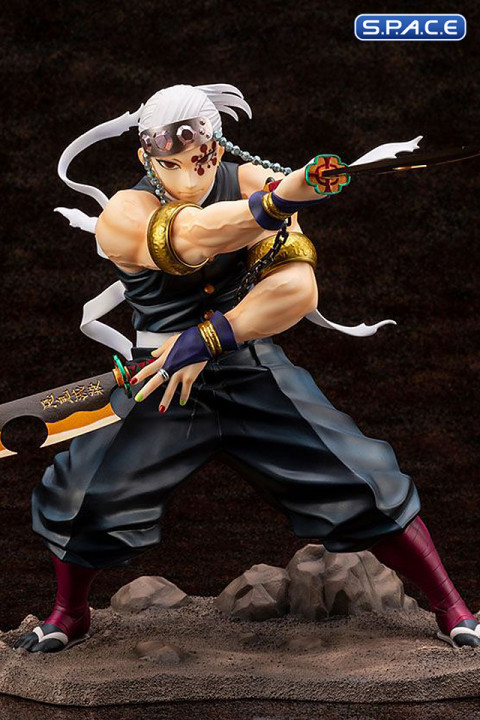 1/8 Scale Tengen Uzui ARTFXJ Statue - Bonus Version (Demon Slayer: Kimetsu no Yaiba)