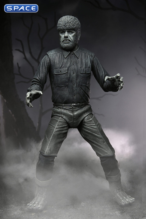 Ultimate Wolf Man - black & white version (Universal Monsters)