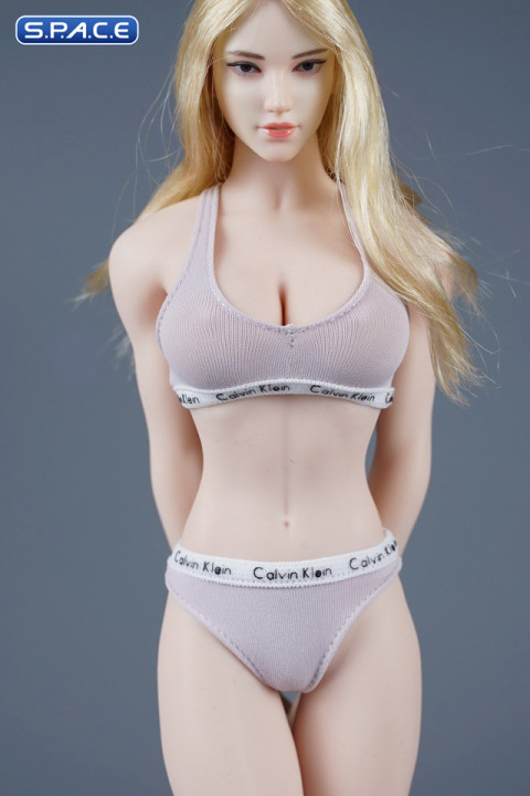1/6 Scale female underwear (light pink)