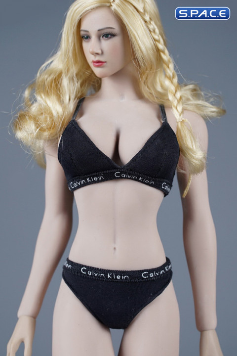 1/6 Scale female underwear (black)