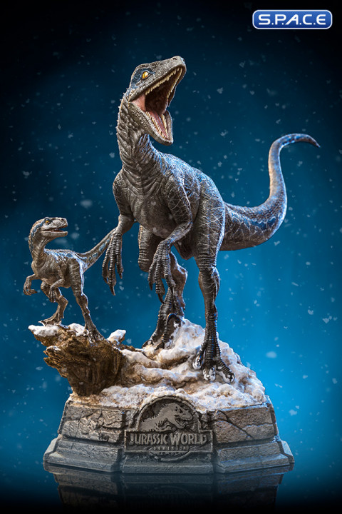 1/10 Scale Blue and Beta Deluxe Art Scale (Jurassic World Dominion)