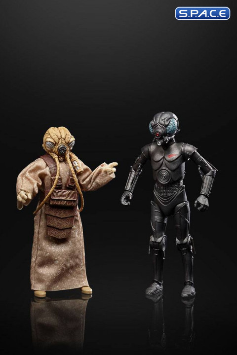 6 4-Lom & Zuckuss Bounty Hunters 40th Anniversary 2-Pack (Star Wars - The Black Series)