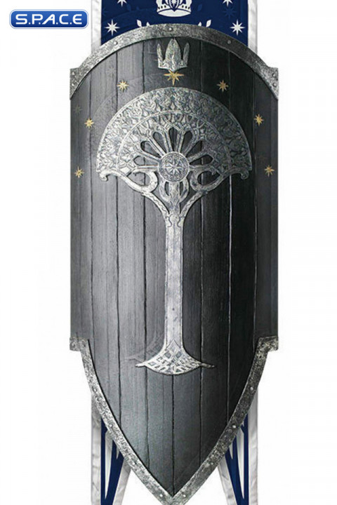 1:1 Gondorian Shield with War Banner Life-Size Replica (Lord of the Rings)