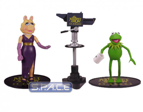 Set of 2 : Kermit & Miss Piggy (Muppets Series One)